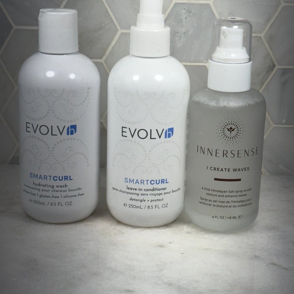 EVOLVh - Natural SmartCurl Hydrating Wash & Conditioner & I create Waves
